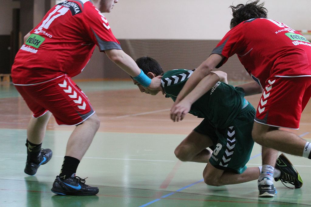 Juniorzy młodsi: MSPR Siódemka I Legnica – MSPR Siódemka II Legnica 37:27