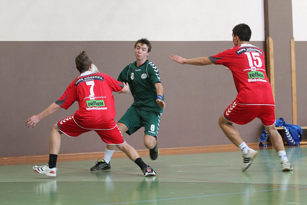 Juniorzy młodsi: MSPR Siódemka I Legnica – MSPR Siódemka II Legnica 37:27