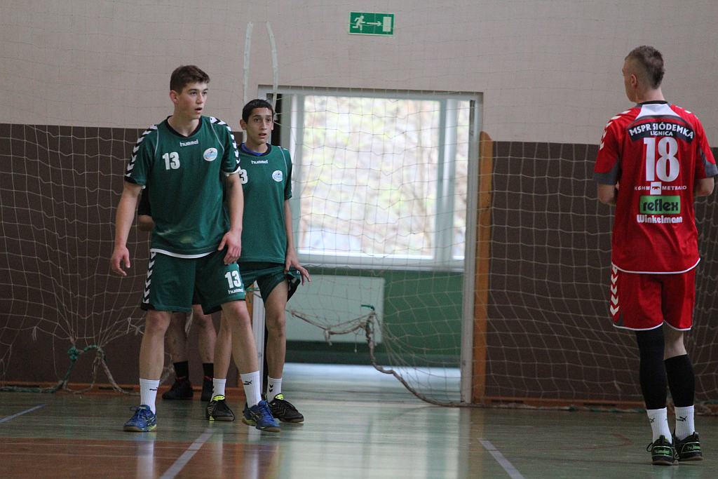 Juniorzy młodsi: MSPR Siódemka I Legnica – MSPR Siódemka II Legnica 37:27