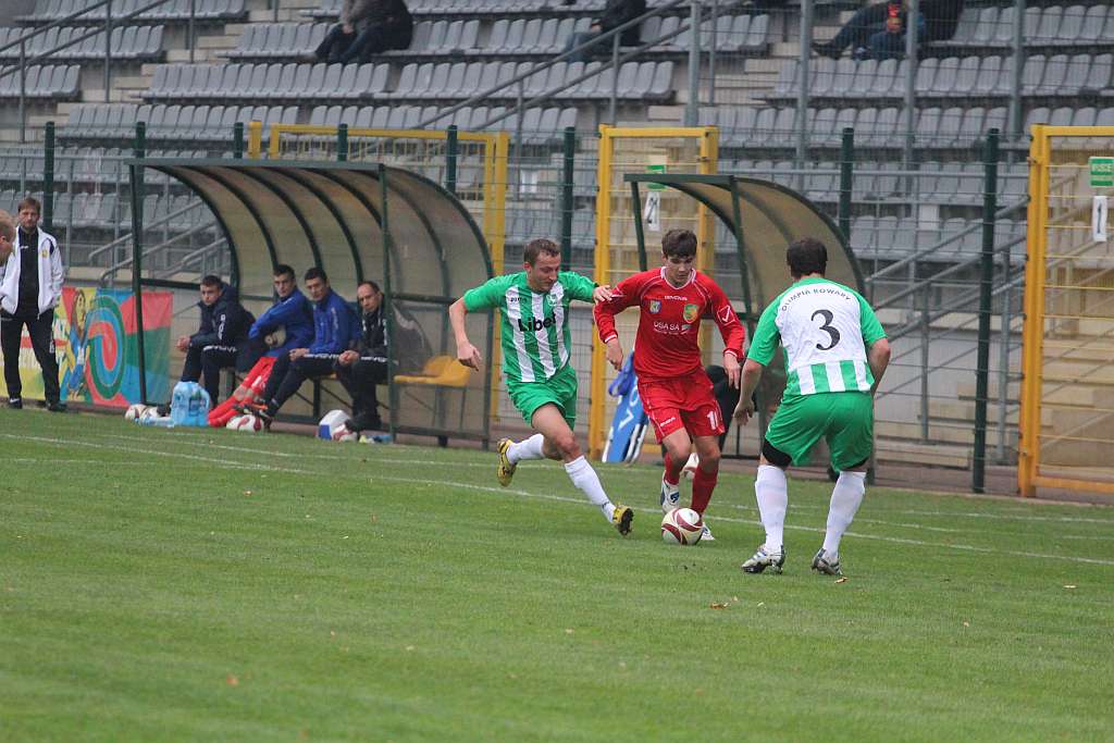 Miedź II - Olimpia 2:6
