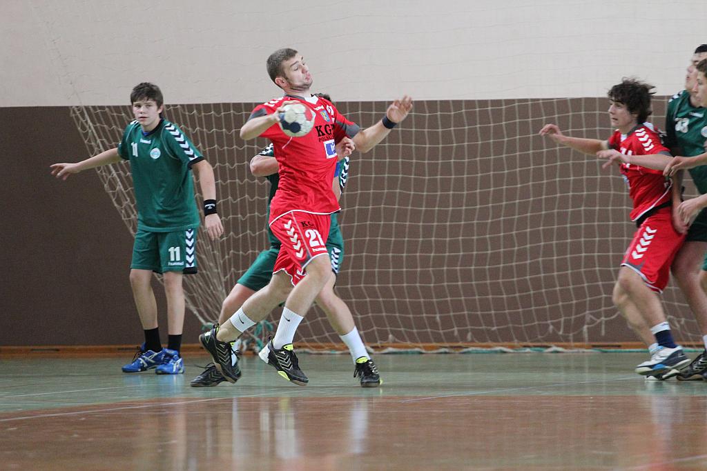 Juniorzy młodsi: MSPR Siódemka I Legnica – MSPR Siódemka II Legnica 37:27