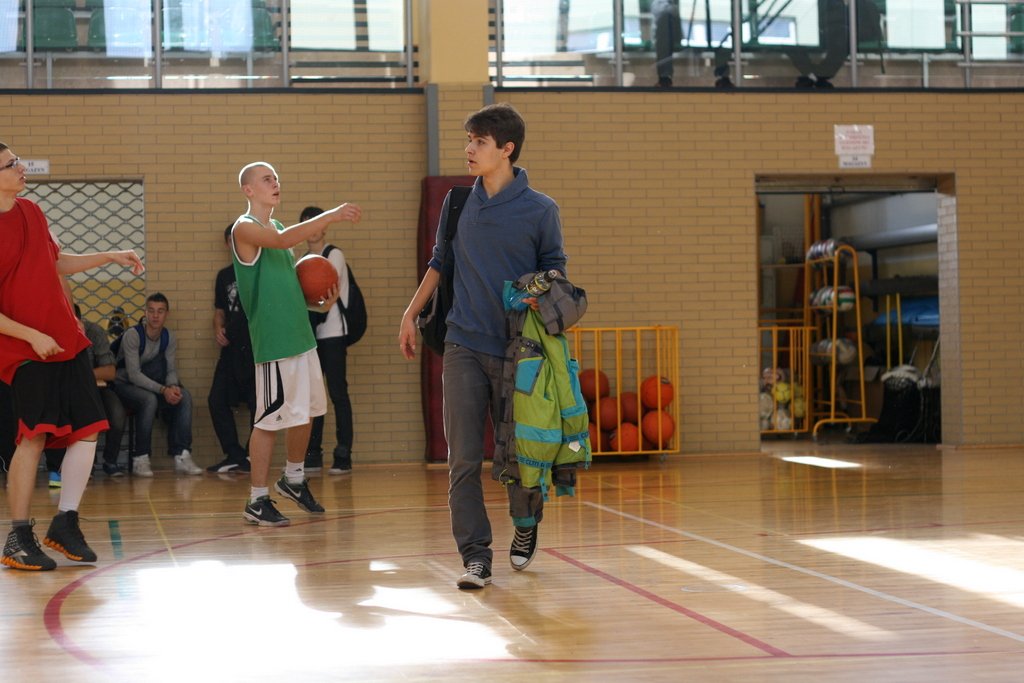 Zawody szkolne w koszykówkę