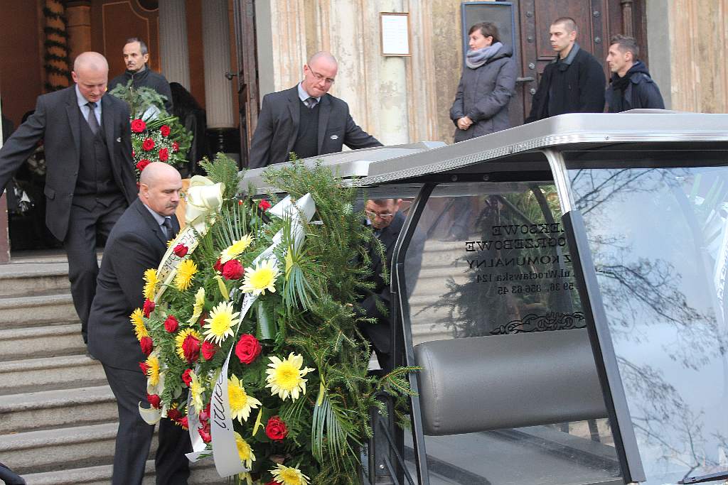 Pogrzeb Czesława Kozaka