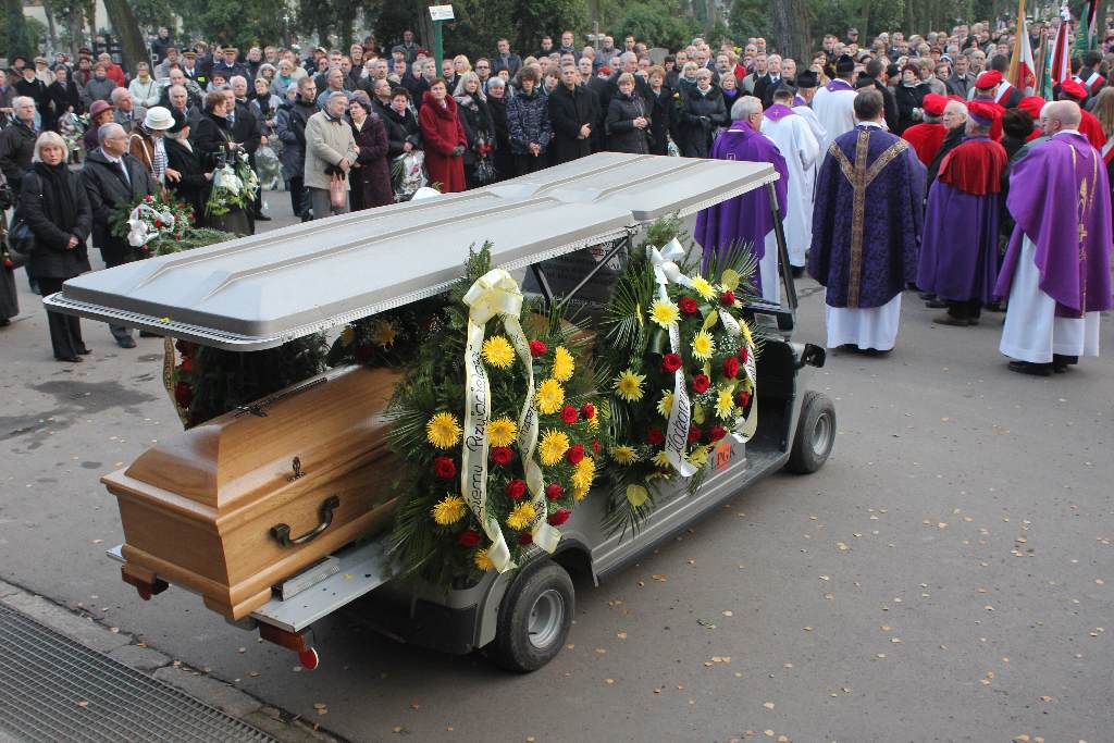 Pogrzeb Czesława Kozaka
