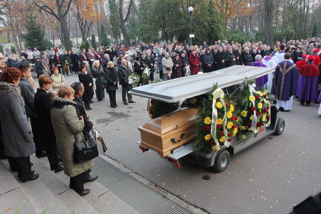 Pogrzeb Czesława Kozaka