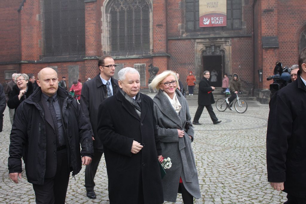 Kaczyński odwiedził Legnicę. „Widać kto tu rządzi”