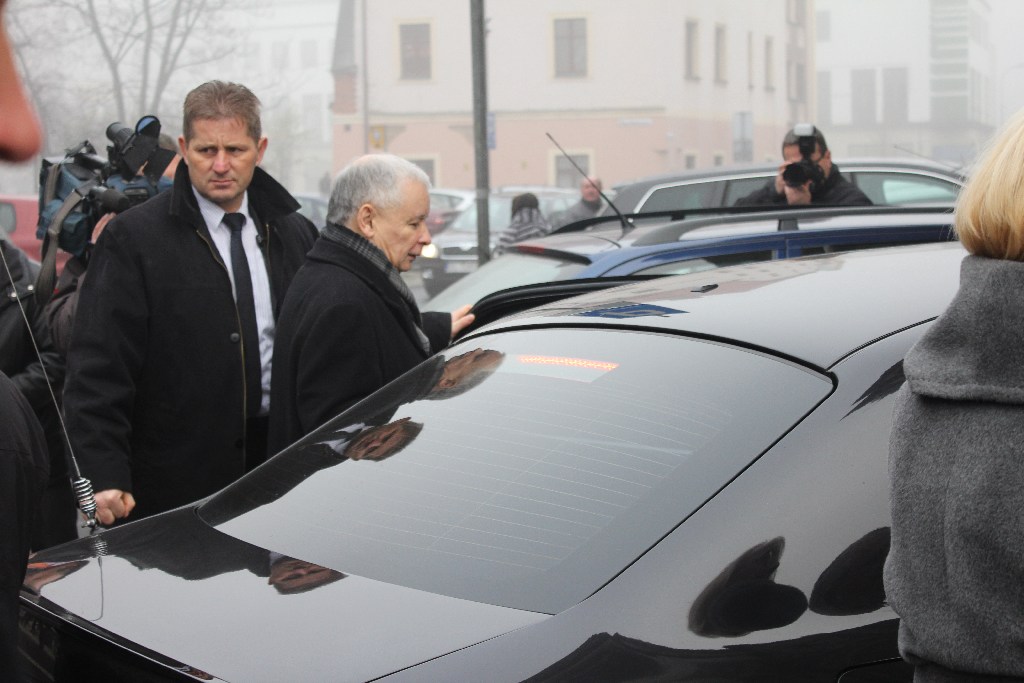 Kaczyński odwiedził Legnicę. „Widać kto tu rządzi”