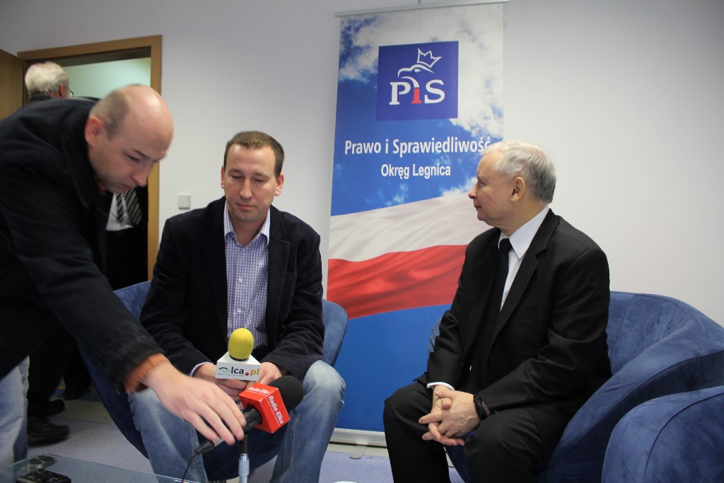 Kaczyński odwiedził Legnicę. „Widać kto tu rządzi”
