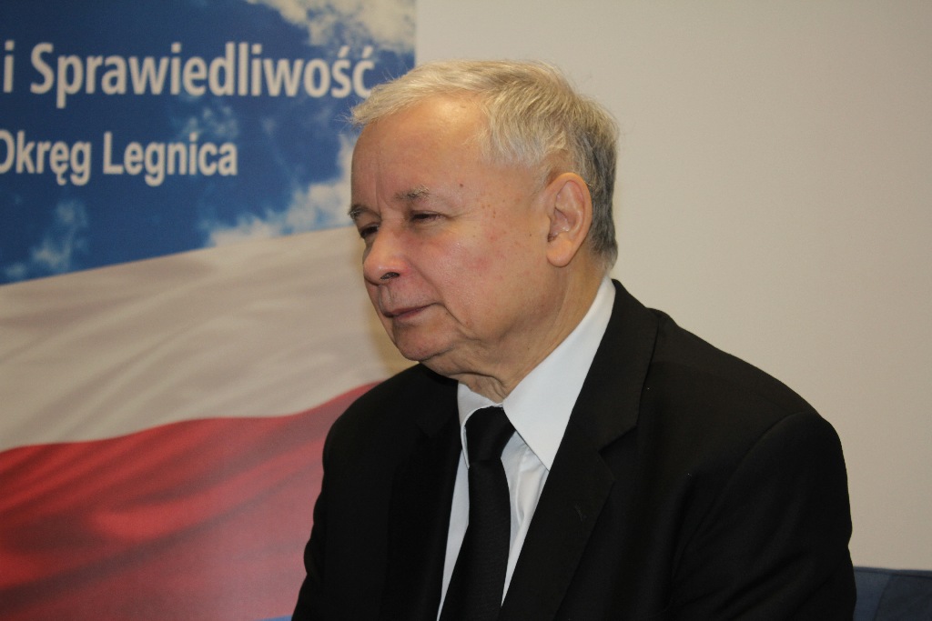 Kaczyński odwiedził Legnicę. „Widać kto tu rządzi”