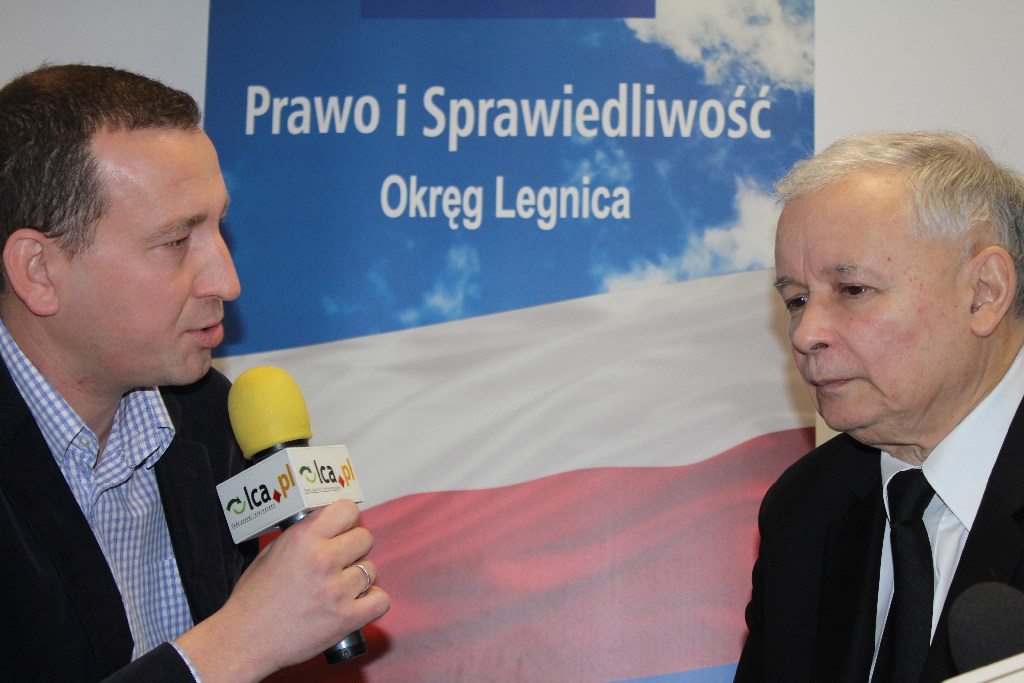 Kaczyński odwiedził Legnicę. „Widać kto tu rządzi”
