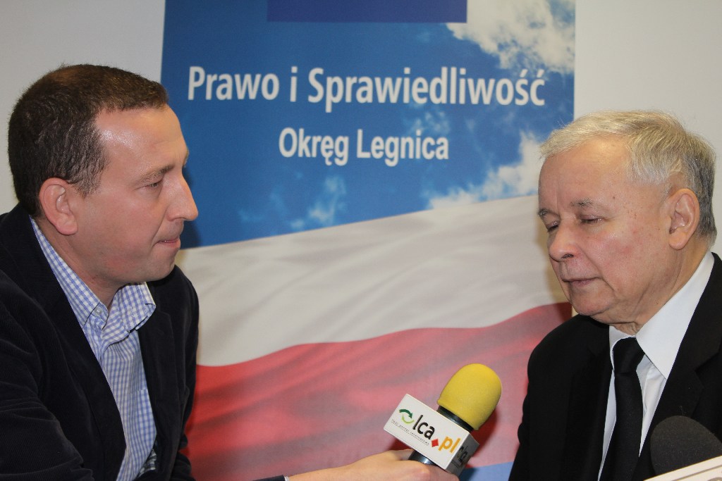 Kaczyński odwiedził Legnicę. „Widać kto tu rządzi”