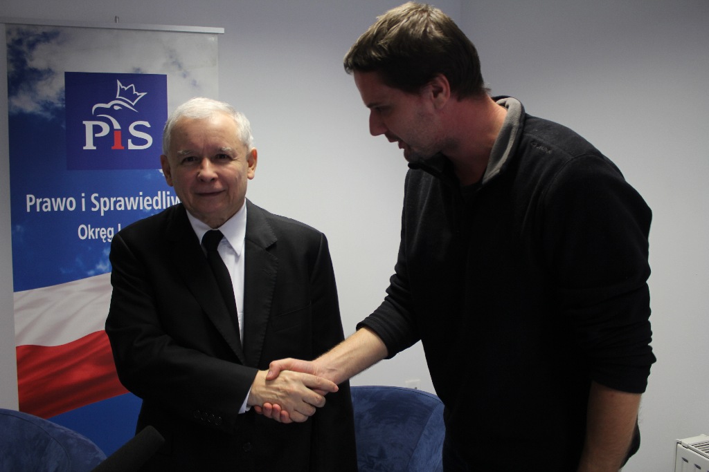 Kaczyński odwiedził Legnicę. „Widać kto tu rządzi”