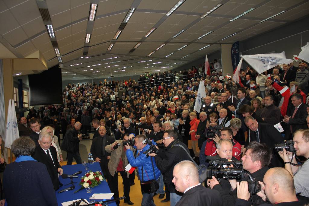 Kaczyński odwiedził Legnicę. „Widać kto tu rządzi”