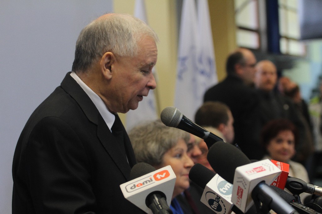 Kaczyński odwiedził Legnicę. „Widać kto tu rządzi”