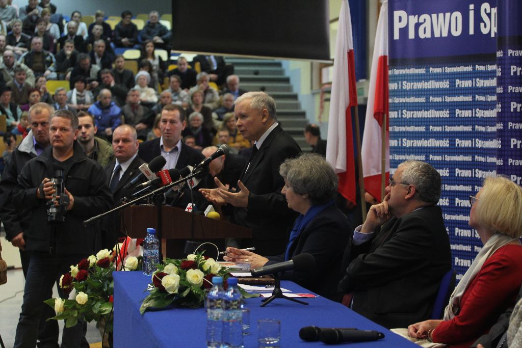 Kaczyński odwiedził Legnicę. „Widać kto tu rządzi”