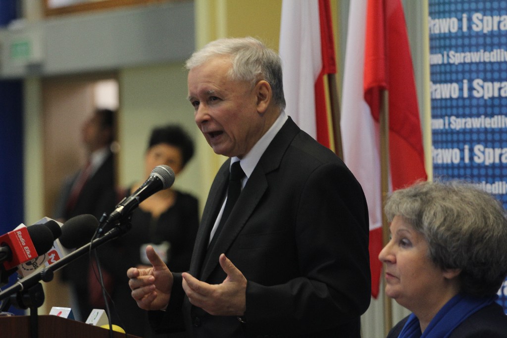 Kaczyński odwiedził Legnicę. „Widać kto tu rządzi”