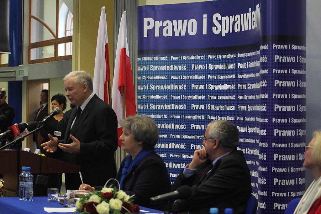 Kaczyński odwiedził Legnicę. „Widać kto tu rządzi”