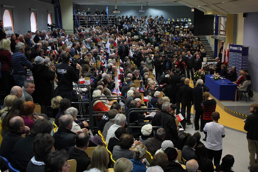 Kaczyński odwiedził Legnicę. „Widać kto tu rządzi”