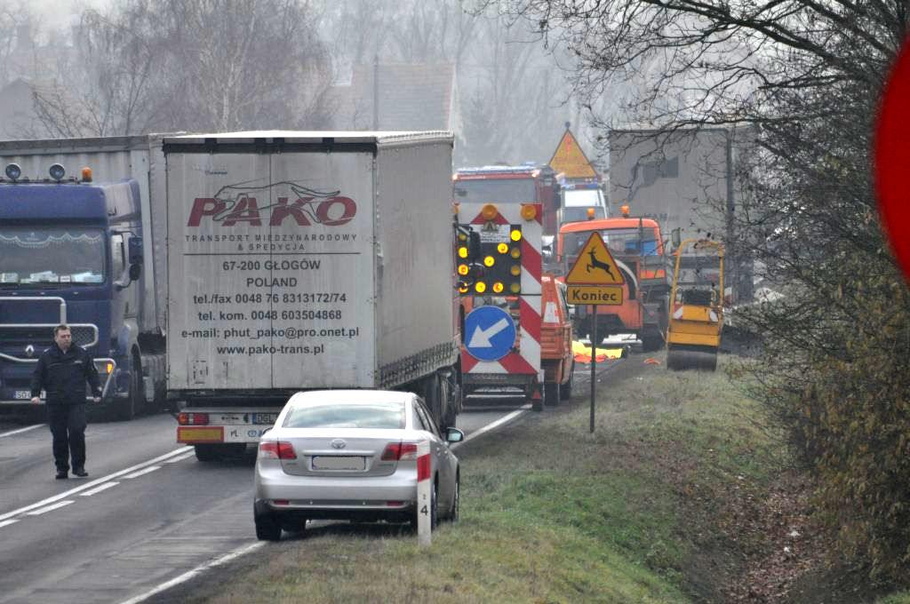 Śmiertelny wypadek w Lisowicach
