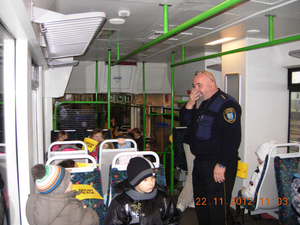 Niespodzianka dla maluchów na Dzień Kolejarza