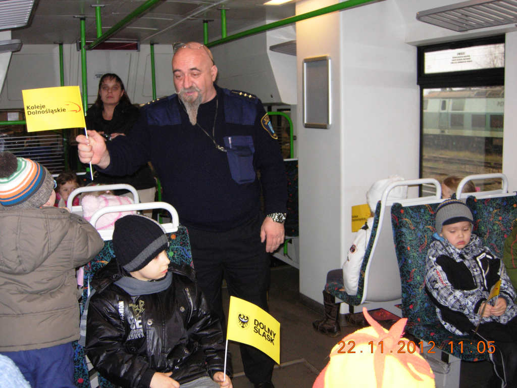 Niespodzianka dla maluchów na Dzień Kolejarza