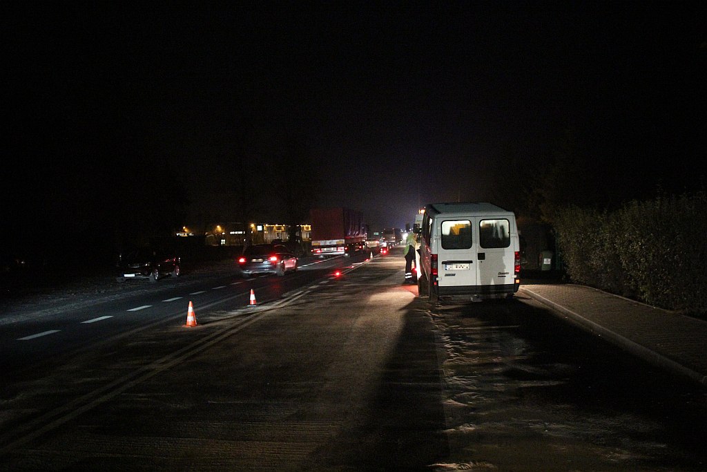 Wypadek na krajowej 3