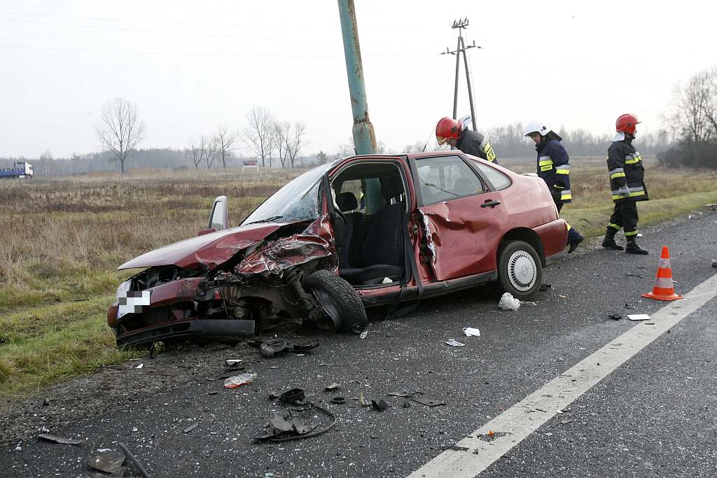 Wypadek na obwodnicy zachodniej. Są ranni