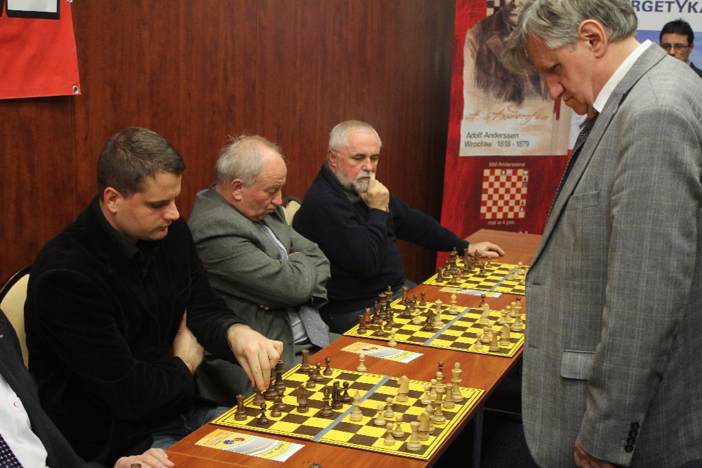 Symultana szachowa z arcymistrzem