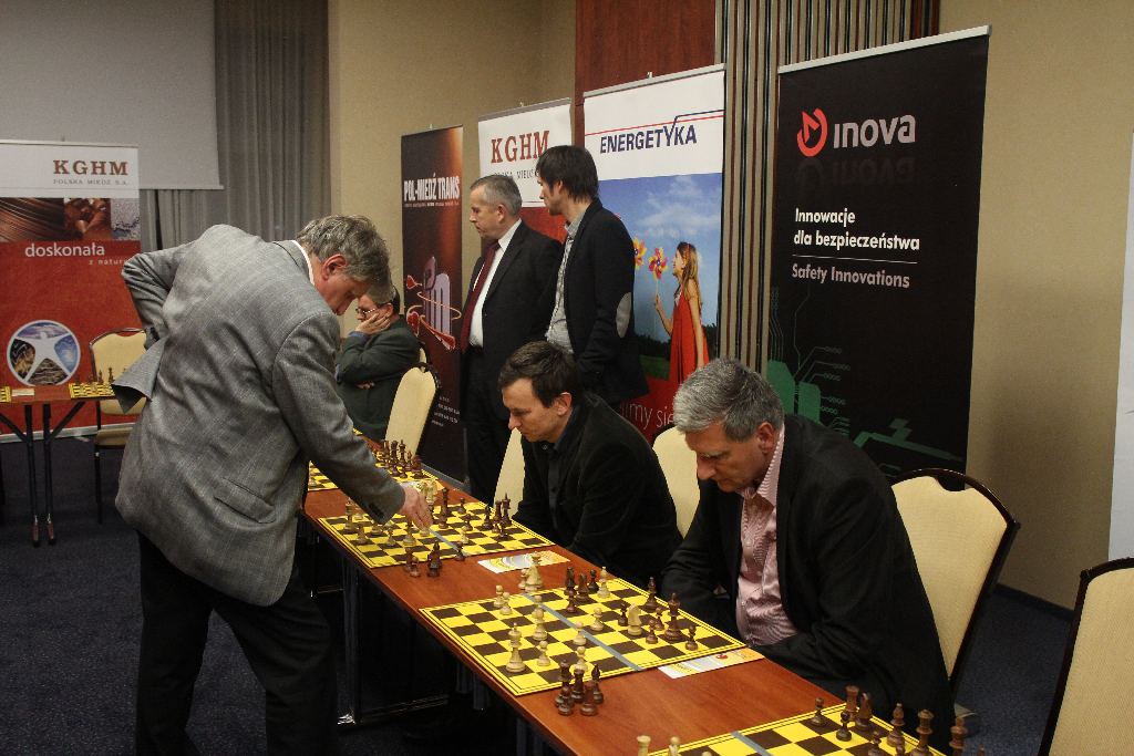 Symultana szachowa z arcymistrzem