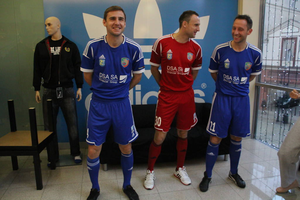 Nowe stroje Miedzi Legnica