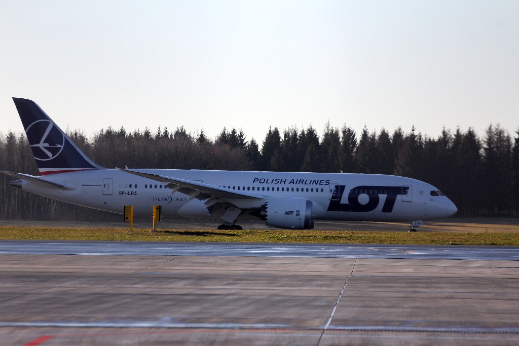 Boeing 787 Dreamliner we Wrocławiu