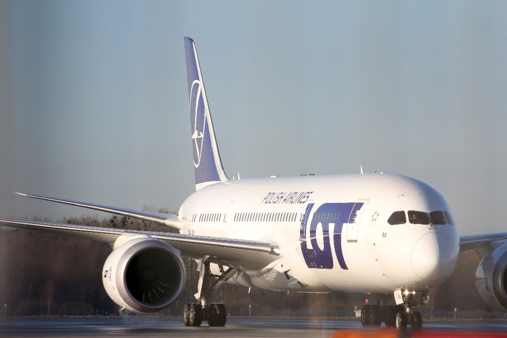 Boeing 787 Dreamliner we Wrocławiu