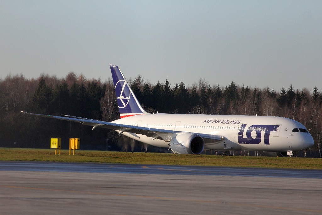 Boeing 787 Dreamliner we Wrocławiu
