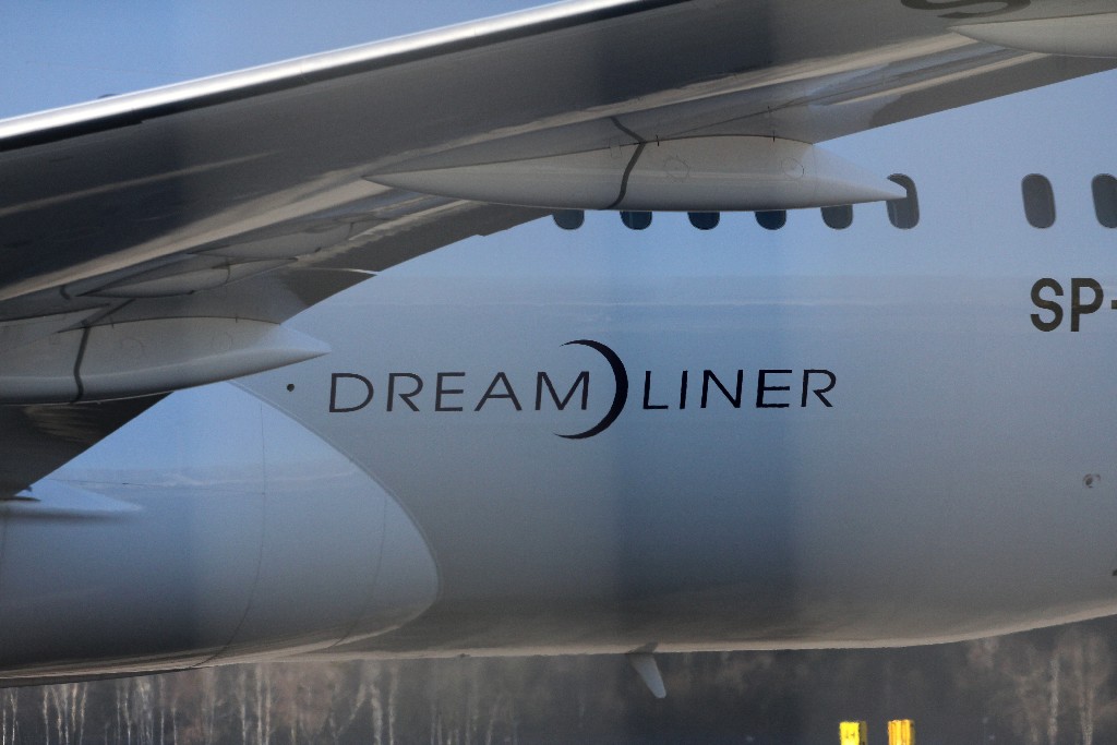 Boeing 787 Dreamliner we Wrocławiu