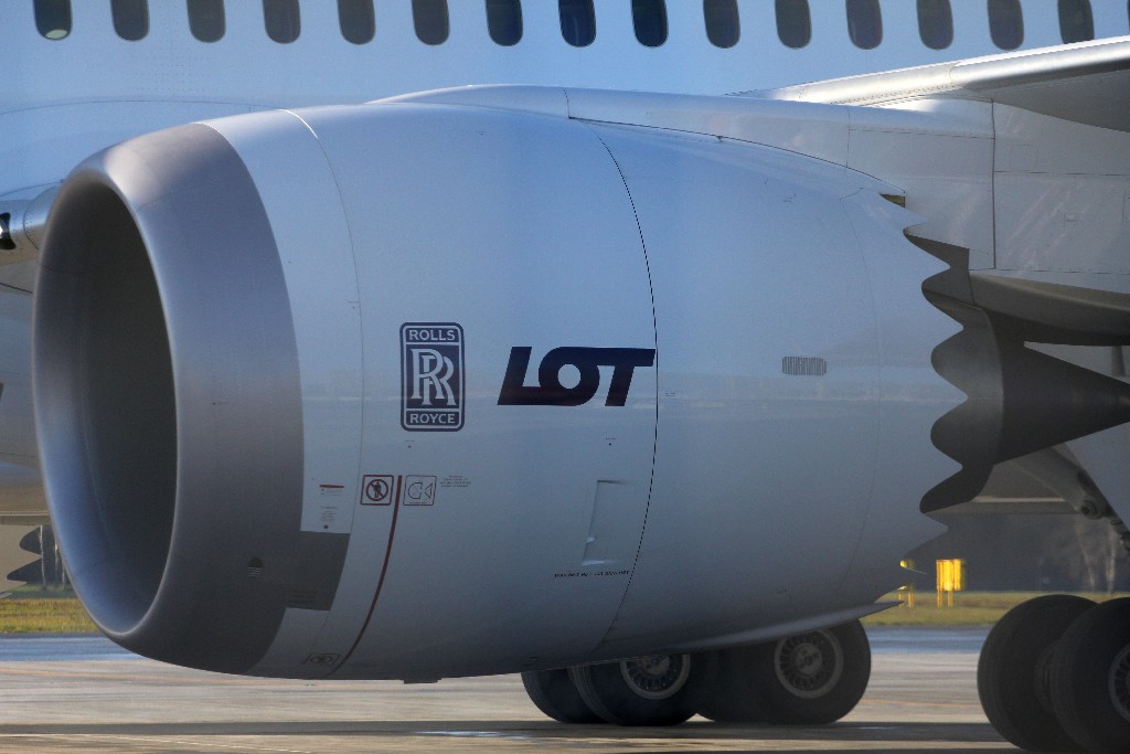 Boeing 787 Dreamliner we Wrocławiu