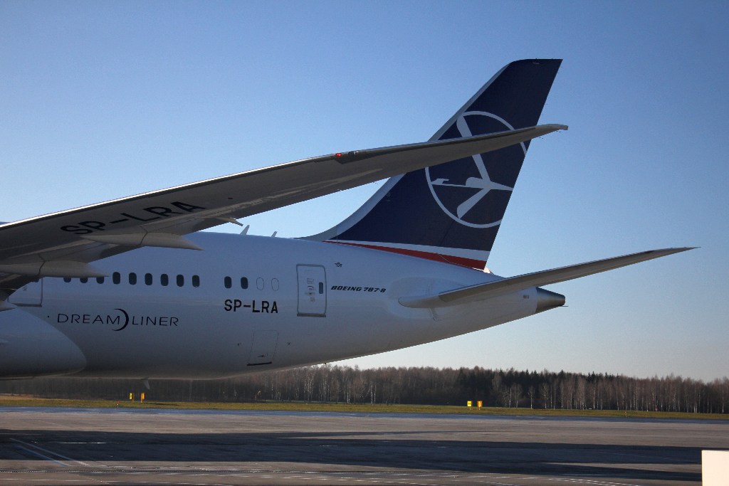 Boeing 787 Dreamliner we Wrocławiu
