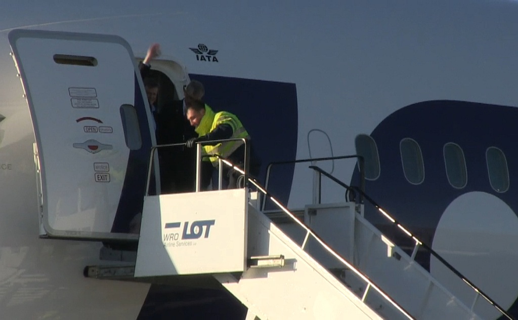 Boeing 787 Dreamliner we Wrocławiu