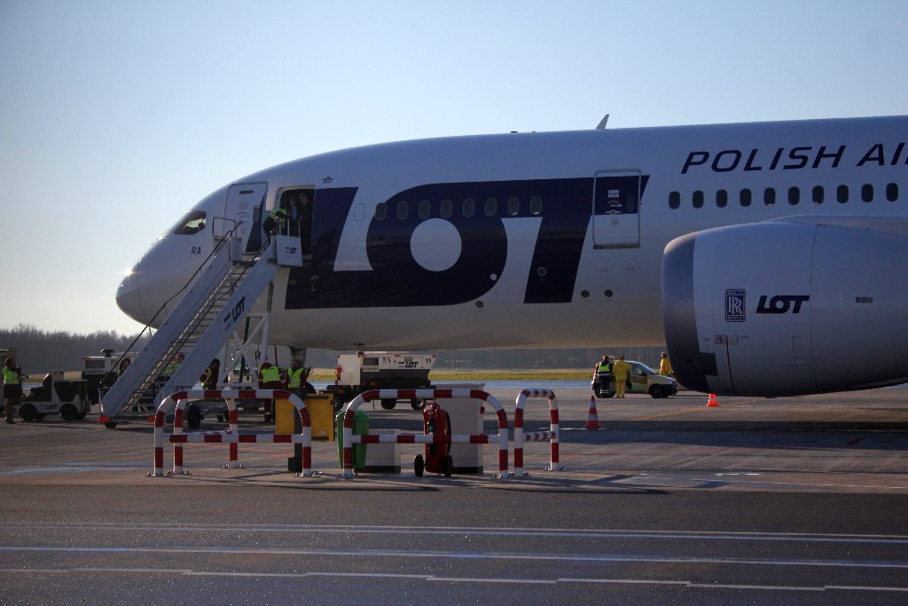 Boeing 787 Dreamliner we Wrocławiu