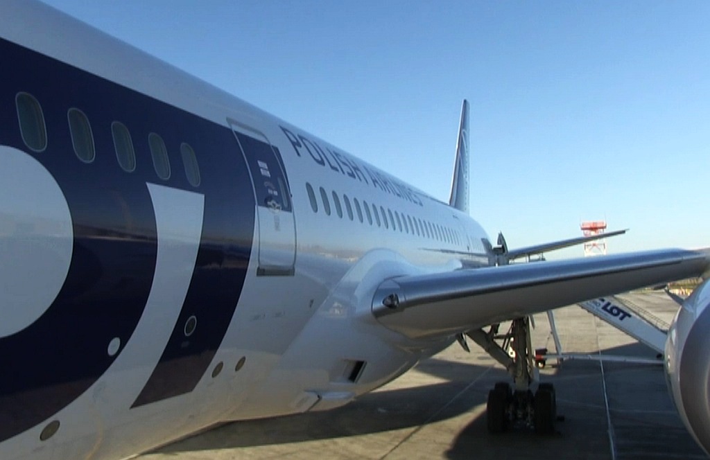 Boeing 787 Dreamliner we Wrocławiu