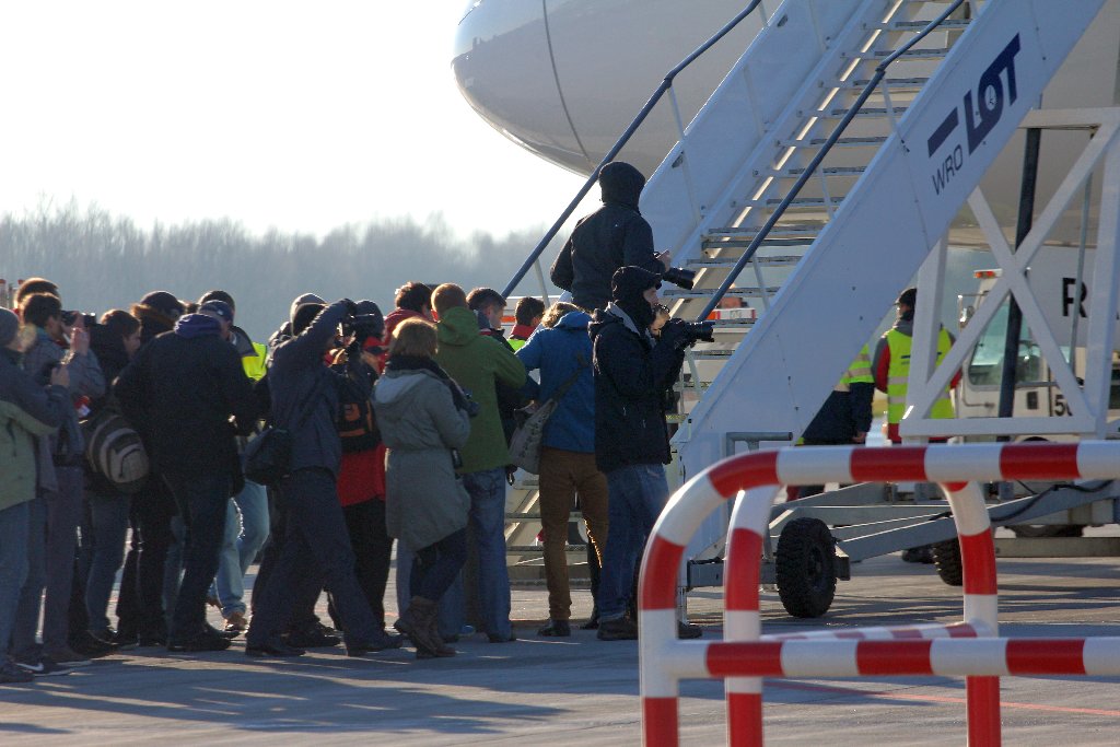 Boeing 787 Dreamliner we Wrocławiu