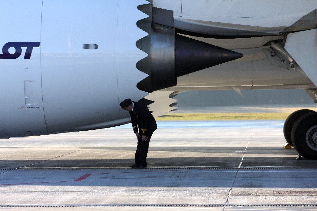 Boeing 787 Dreamliner we Wrocławiu