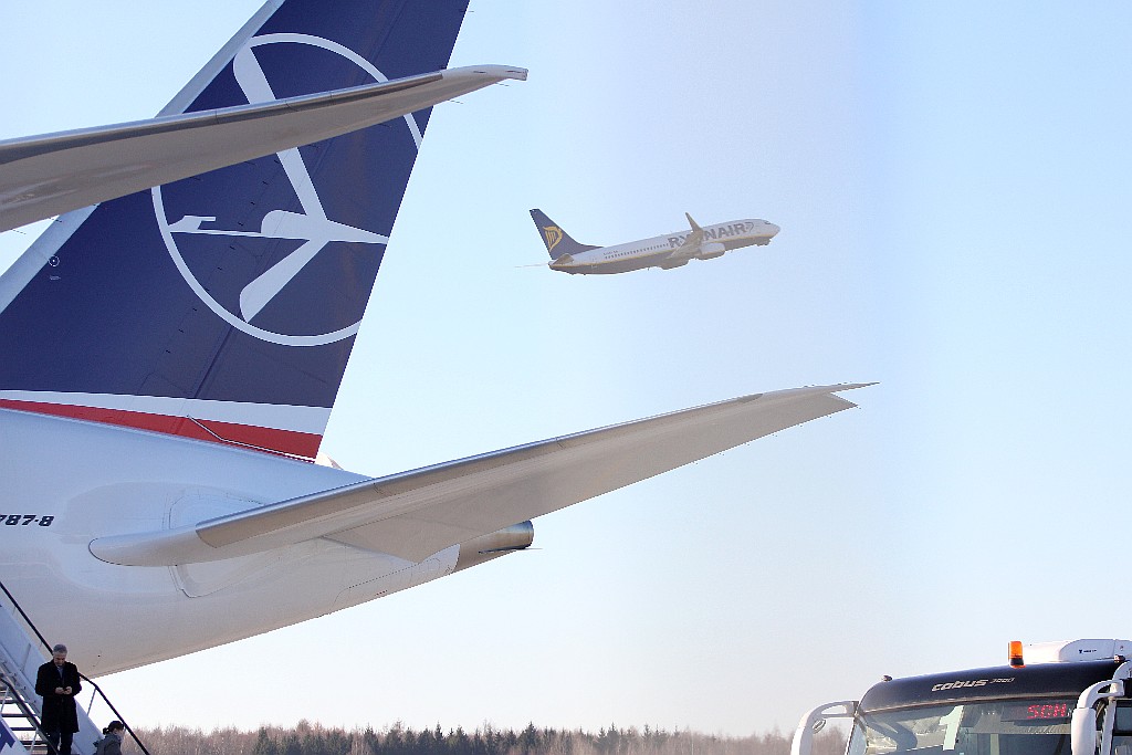 Boeing 787 Dreamliner we Wrocławiu