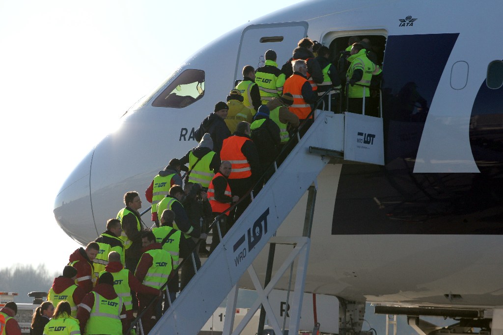 Boeing 787 Dreamliner we Wrocławiu