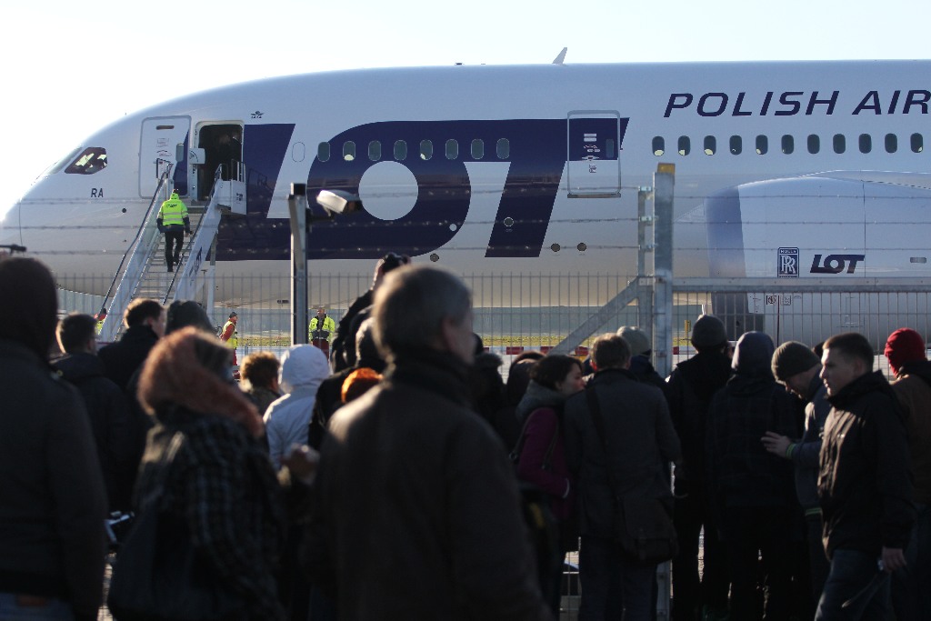Boeing 787 Dreamliner we Wrocławiu