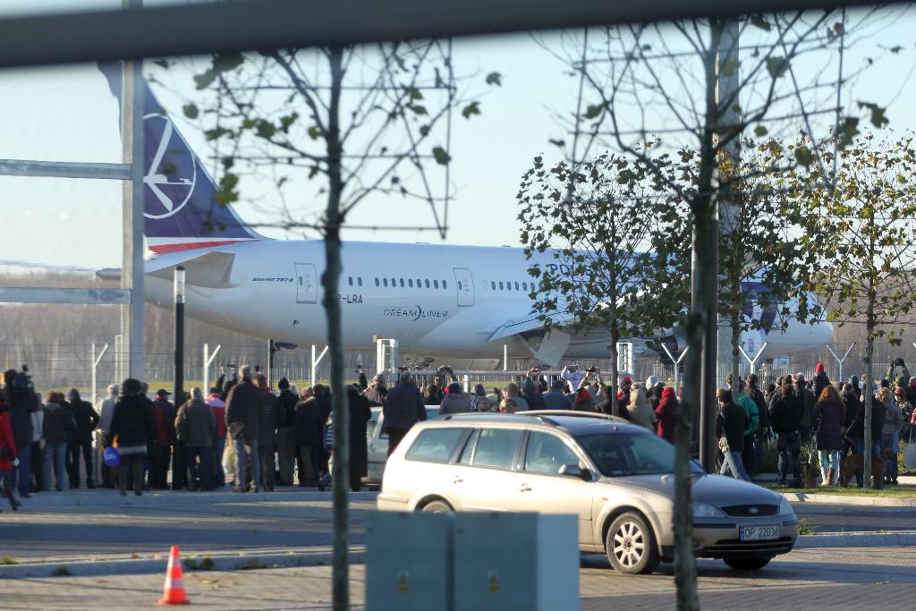 Boeing 787 Dreamliner we Wrocławiu