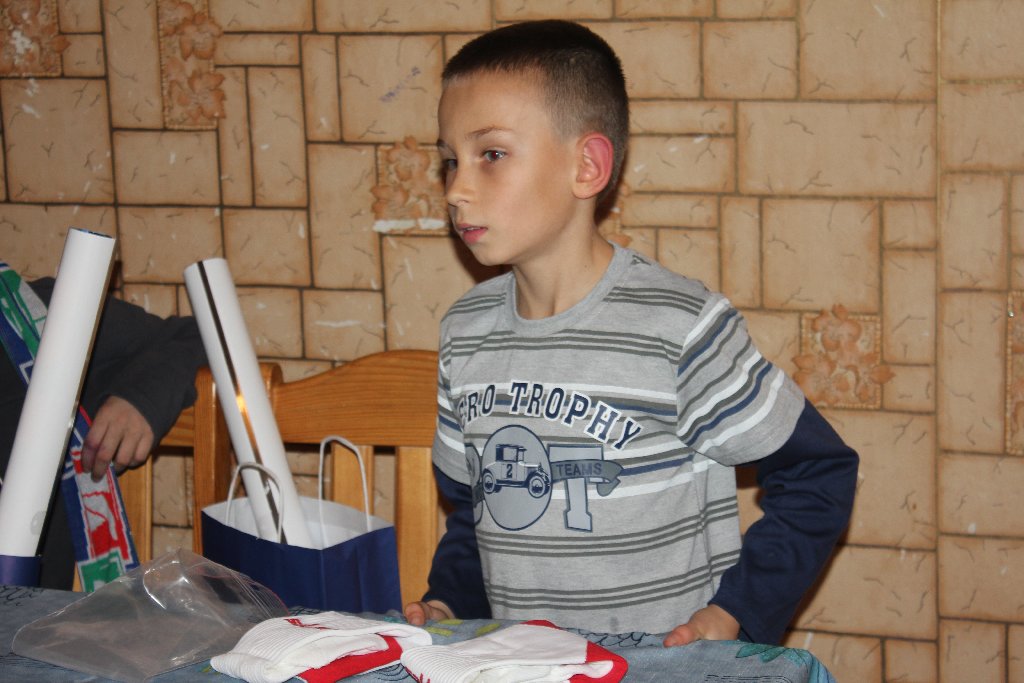 Piłkarze Miedzi w Domu Dziecka