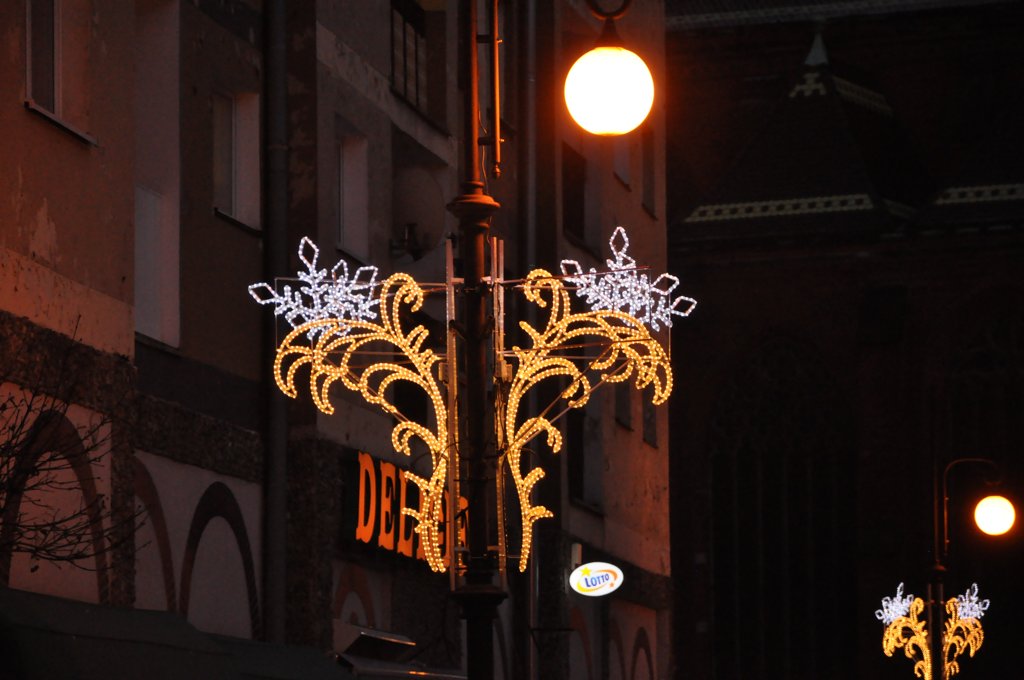 Iluminacja świąteczna w Rynku
