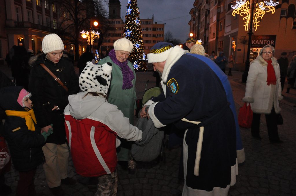 Iluminacja świąteczna w Rynku