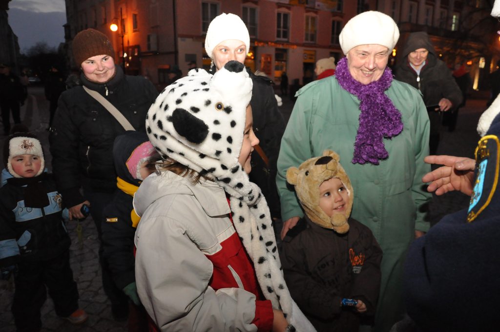 Iluminacja świąteczna w Rynku