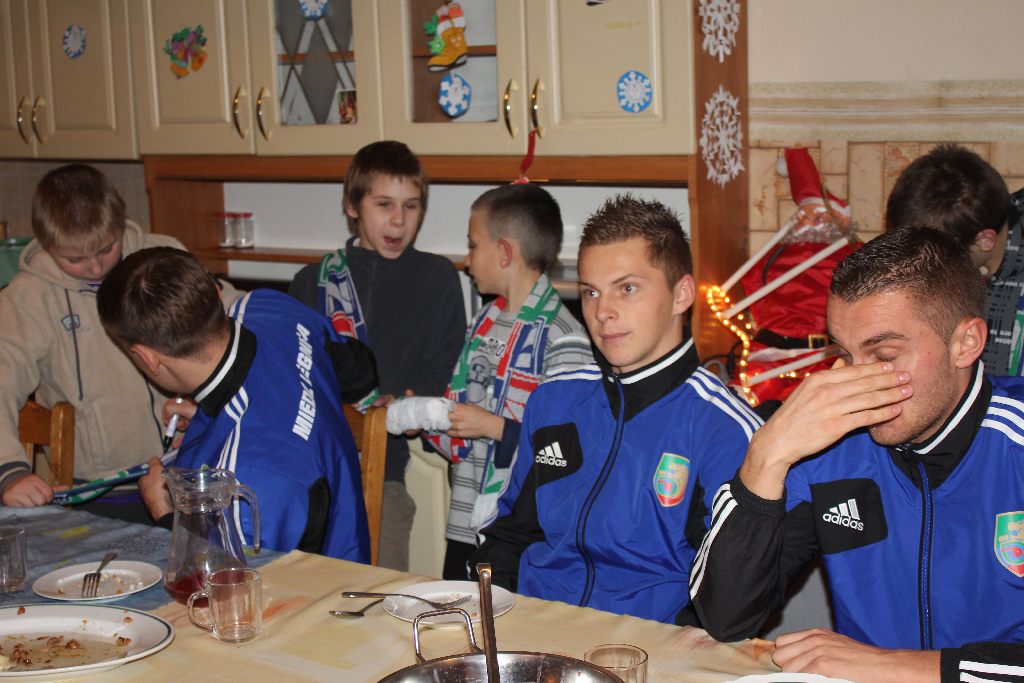 Piłkarze Miedzi w Domu Dziecka